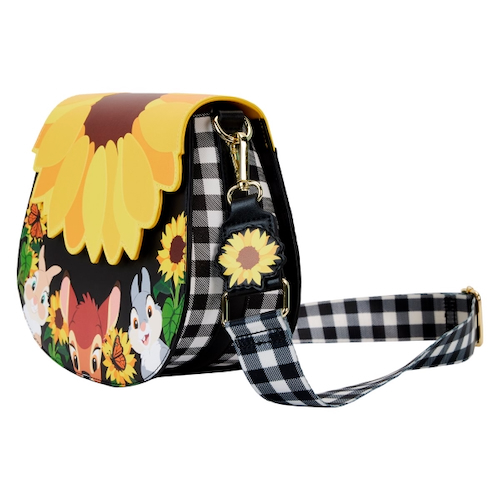 Bambi Loungefly Sunflower Crossbody Bag - side