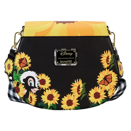 Bambi Loungefly Sunflower Crossbody Bag - back