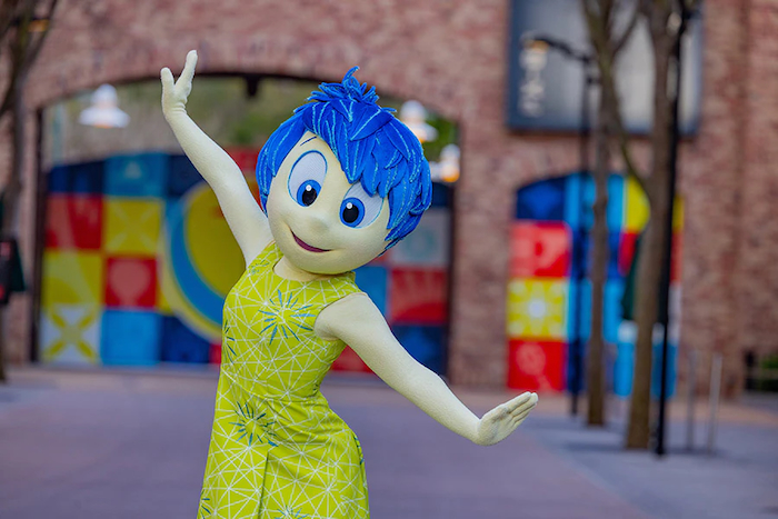 Joy from "Inside Out 2" Coming to Pixar Plaza at Disney's Hollywood Studios