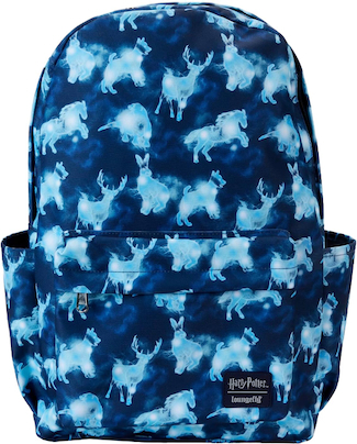 Loungefly WB Harry Potter Patronus Collection Nylon Backpack, Amazon Exclusive