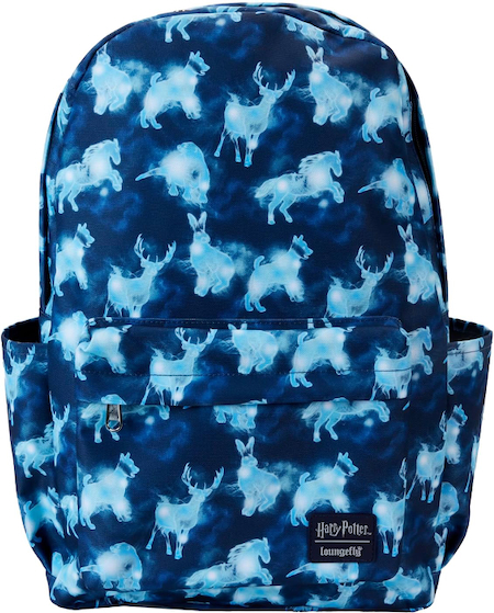 Loungefly WB Harry Potter Patronus Collection Nylon Backpack, Amazon Exclusive 