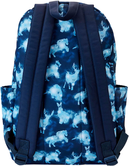 Loungefly WB Harry Potter Patronus Collection Nylon Backpack, Amazon Exclusive - back