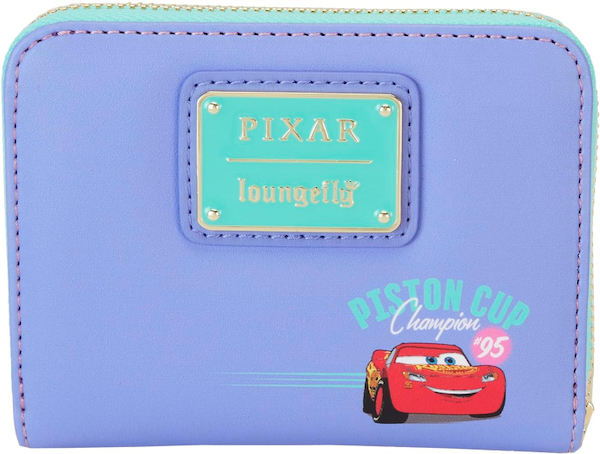 Pixar Cars Wallet with Lightning McQueen on Back