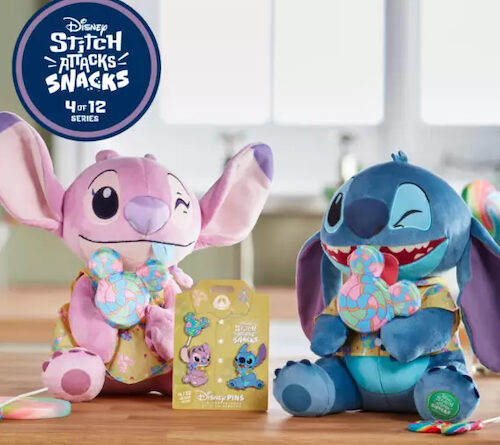 Stitch Attacks Snacks Lollipop Collection Coming to Disney Store in April 2024