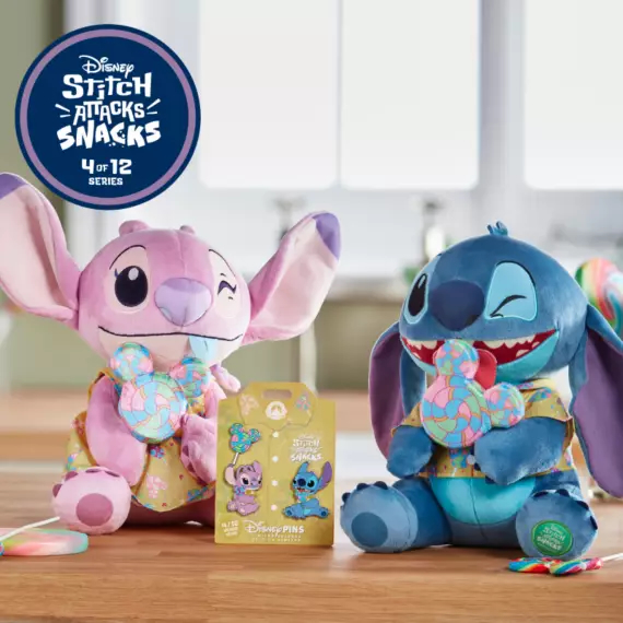 Stitch Attacks Snacks Lollipop Collection