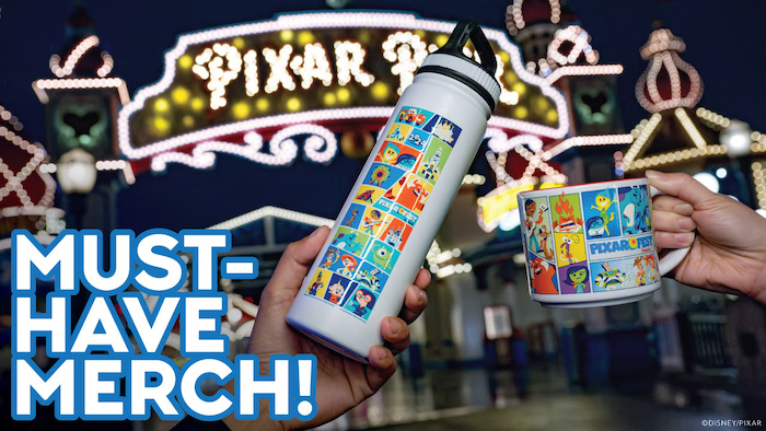 Pixar Fest Mug and Water Bottle