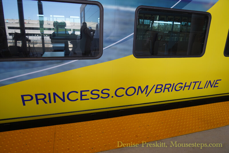 Princess Cruises Brightline Train