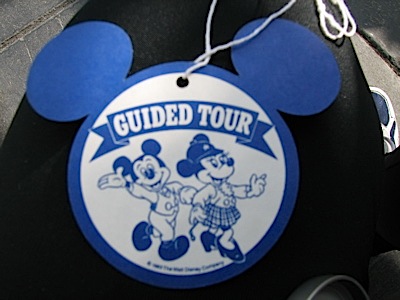 Disneyland Guided Tour Tag