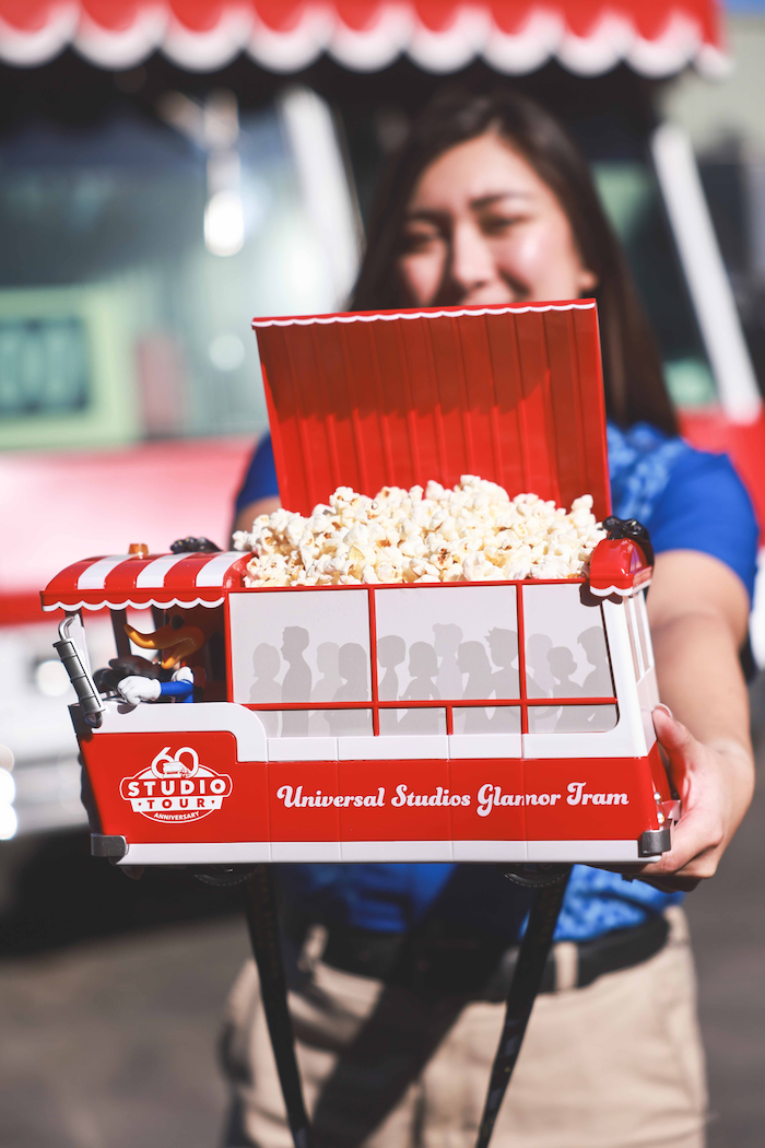 Universal Studios Hollywood Studio Tour Glamor Tram Popcorn Bucket