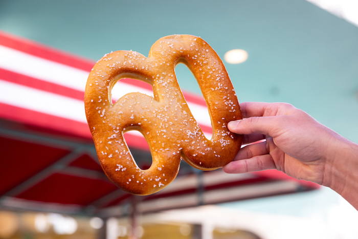 Studio Tour Pretzel at Universal Studios Hollywood