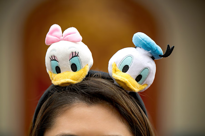 Custom Character Plush Headband Coming to Disneyland, Including Donald and Daisy Duck