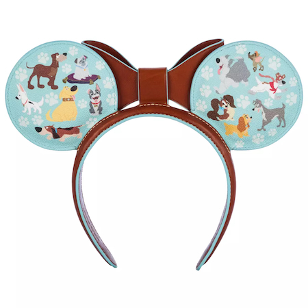 Disney Dogs Dooney and Bourke Ear Headband - back