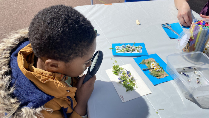 Disneyland Paris Earth Month with a child from Buillion Hospital