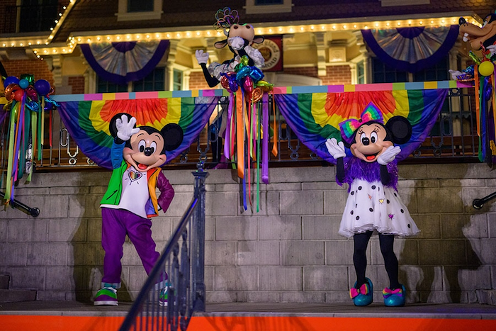 Disneyland After Dark Pride Nite Mickey and Minnie