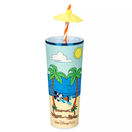 Mickey Mouse Summer Starbucks Stainless Steel Tumbler with Straw – Walt Disney World