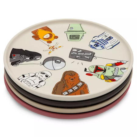 Star Wars Artist Series Plate Set by Will Gay