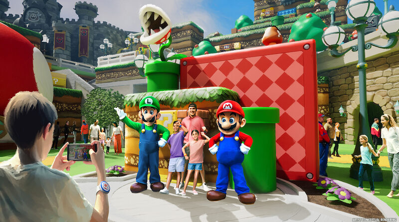 Mario and Luigi Meet and Greet coming to SUPER NINTENDO WORLD at Epic Universe at Universal Orlando Resort