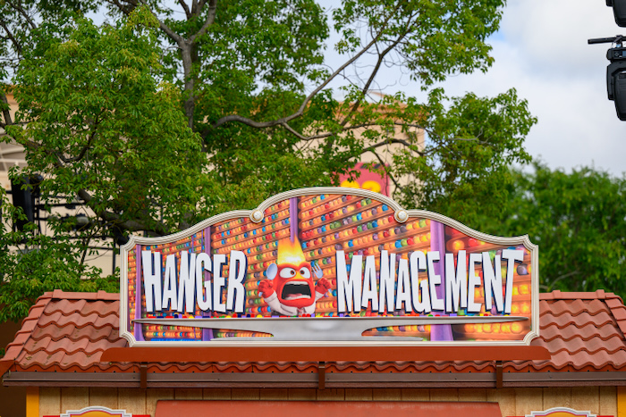 Hanger Management booth at Pixar Fest
