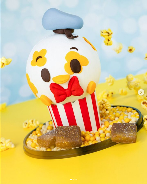 Donald Duck Chocolate Popcorn Piñata: Available at The Ganachery