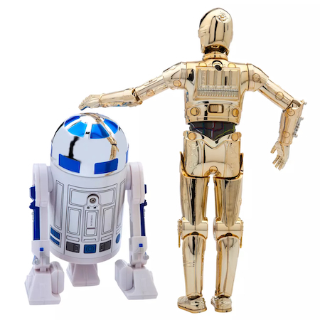 C-3PO and R2-D2 Talking Action Figure Set – Classic Edition – Star Wars - back