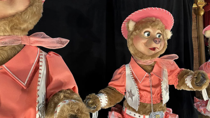 Bunny, Bubbles, and Beulah Costumes for Country Bear Musical Jamboree