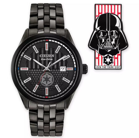 Darth Vader Watch and Pin Set by Citizen