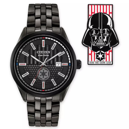 Darth Vader Watch and Pin Set by Citizen