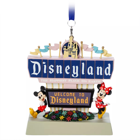 Disneyland Marquee Sketchbook Ornament