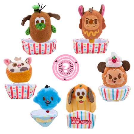 Disney Munchlings Mystery Plush Carnival Confections