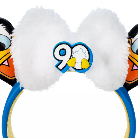 Donald Duck 90th Anniversary Ear Headband for Adults
