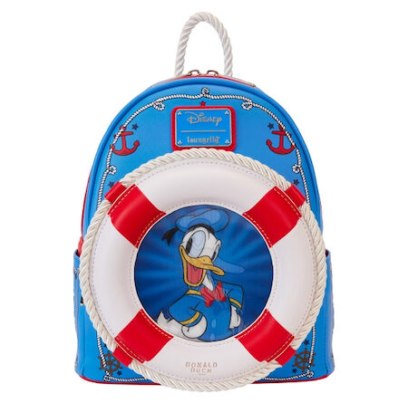 Loungefly Donald Duck 90th Anniversary Lenticular Mini-Backpack