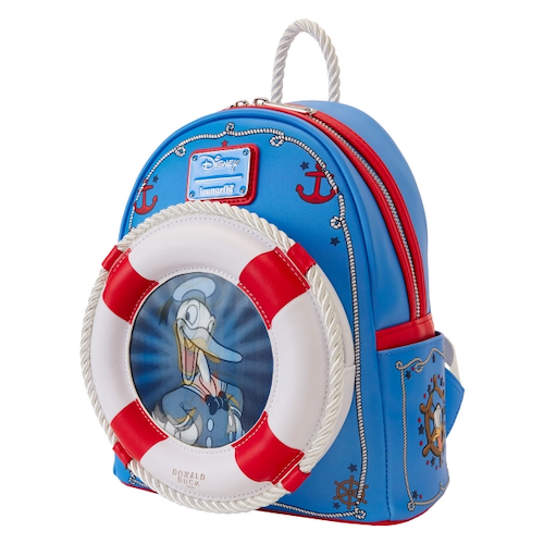 Loungefly Donald Duck 90th Anniversary Lenticular Mini-Backpack