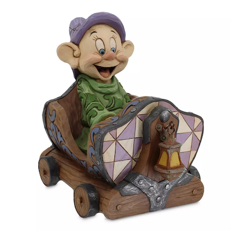 Dopey in Mine Train Figure by Jim Shore – Snow White and the Seven Dwarfs