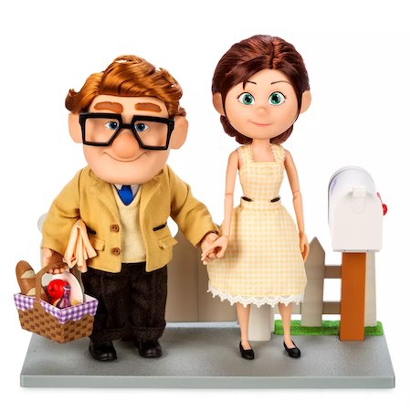 Carl and Ellie Limited Edition Doll Set to Celebrate Pixar's "Up" 15th Anniversary