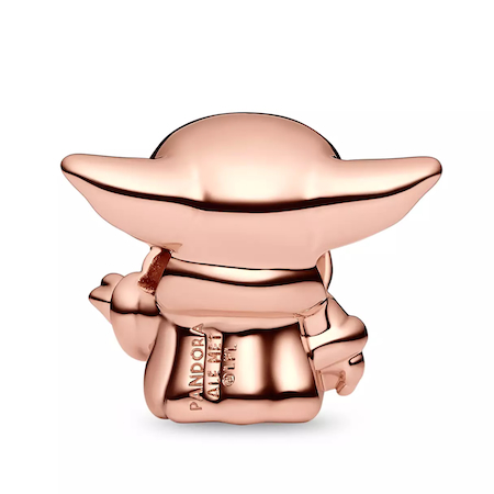 Grogu Rose Gold Charm by Pandora – Star Wars – Disney Parks - back