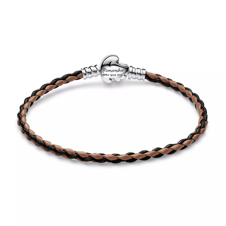 Simba Leather Bracelet by Pandora
