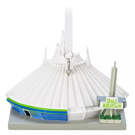 Space Mountain Attraction Sketchbook Ornament – Walt Disney World