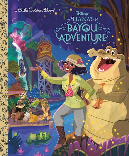 Tiana's Bayou Adventure Little Golden Book