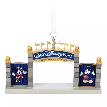 Walt Disney World Main Gate Sketchbook Ornament