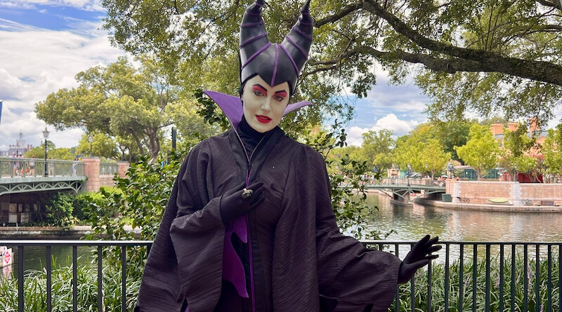 Maleficent at EPCOT