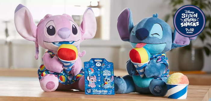 Stitch Attacks Snacks Shaved Ice Collection Coming in July 2024