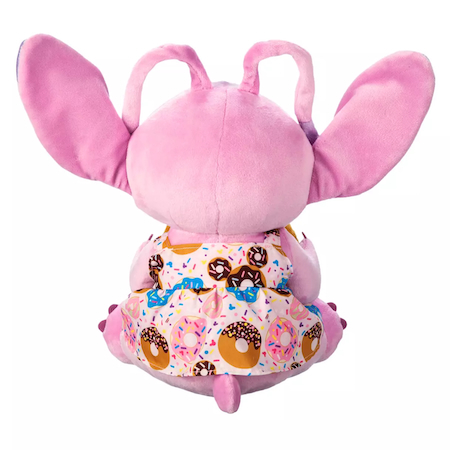 Stitch Attacks Snacks Angel Donut Plush Back