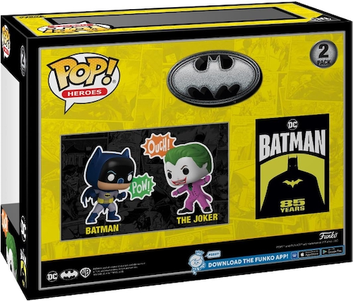 Amazon Exclusive Funko Pop! Batman and The Joker 85th 2-Pack