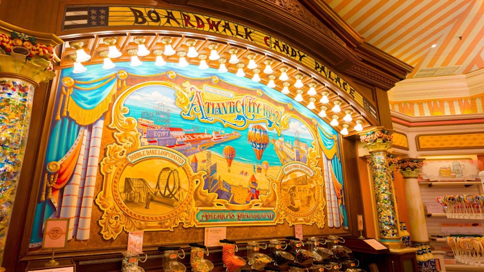 Boardwalk Candy Palace at Disneyland Paris