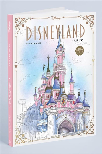 Disneyland Paris Adult Coloring Book