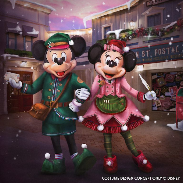 Mickey and Minnie new outfits for Disneyland