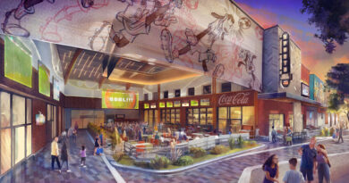 Disney Village Sports Bar makeover concept art