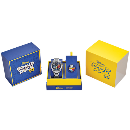 Feisty Donald Duck Citizen Boxed Watch Set, Limited Edition