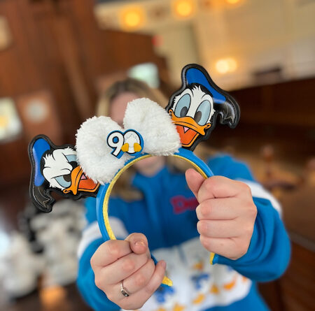 Donald Duck Ear Headband coming to Disneyland Paris for the 90th