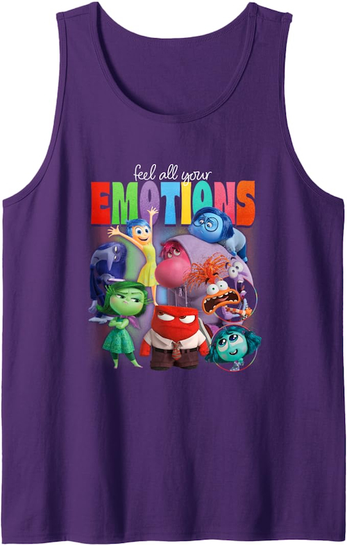 Inside Out 2 Feel All Your Emotions tank top